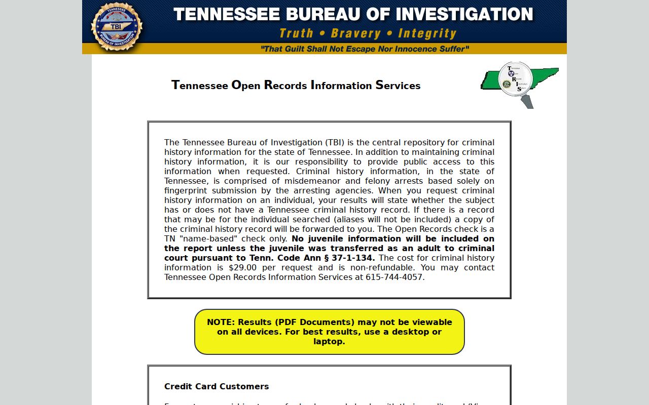 Smith County criminal history search through the TORIS portal